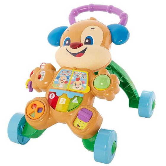 Imagem de Andador Com Atividades Do Cachorrinho Fisher Price FRC78 - Mattel - Fisher-Price