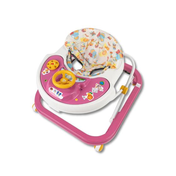 Imagem de Andador De Bebê Infantil Musical Sonoro Rosa Styll Baby