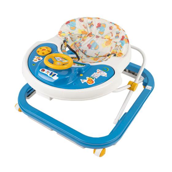 Imagem de Andador Infantil Azul Styll Baby Menino Regulável Musical