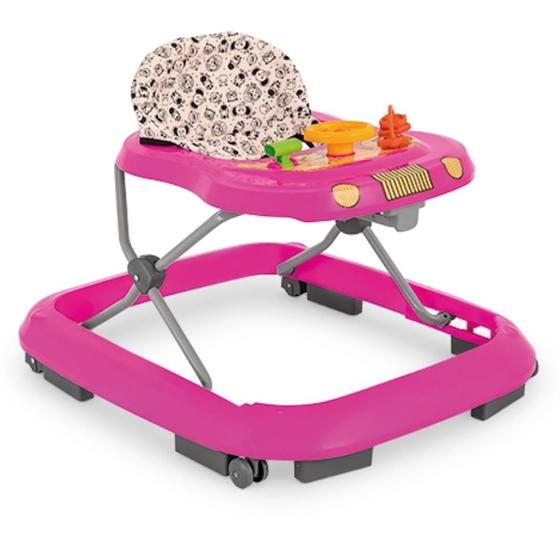 Imagem de Andador Infantil Com regulagem Rosa - Tutti Baby