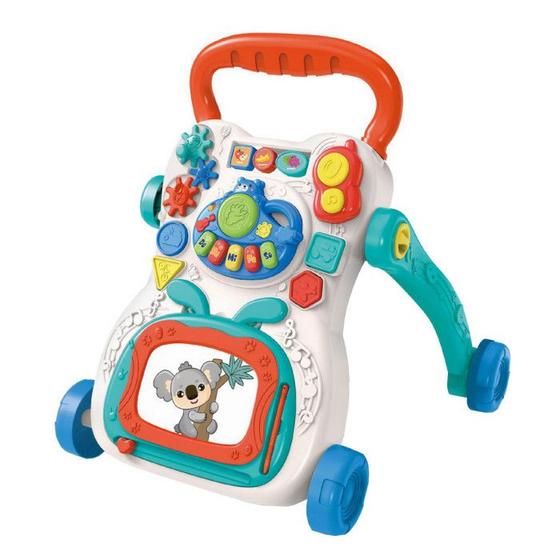 Imagem de Andador Infantil de Empurrar para Bebe Musical Atividades Coala Multmaxx
