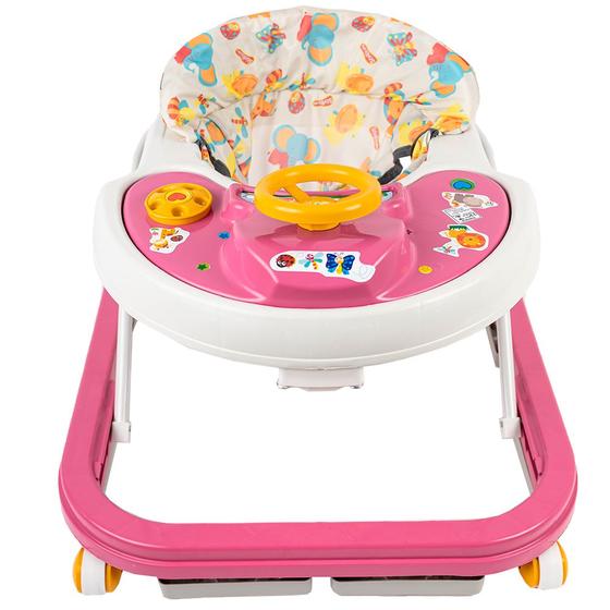 Imagem de Andador Infantil Sonoro até 12 Kg Styll Baby Softway Rosa