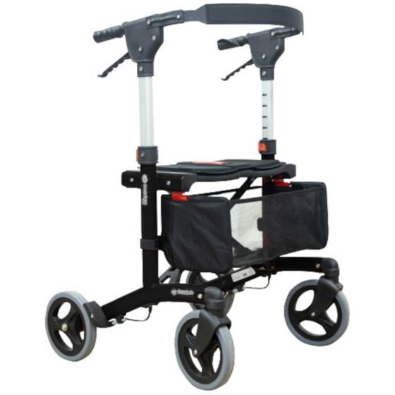Imagem de Andador Ortopédico para Adultos e Idosos Walker Plus Preto Tamanho P Freedom