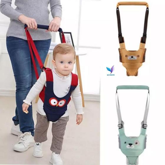 Imagem de Andador Para Bebê Suspenso Mão Aprendendo Andar Com Ajuda  