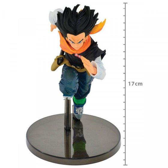 Imagem de Android 17 Dragon Ball Z BWFC Banpresto Original com Selo toei