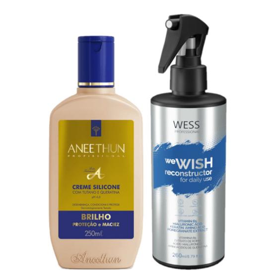 Imagem de Aneethun Creme Sl. Linha A 250 ml+Wess We Wish 260ml
