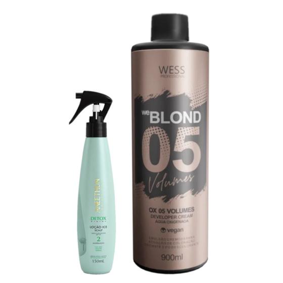 Imagem de Aneethun Detóx System Loção 150ml +Wess OX 5 Vol. 900ml