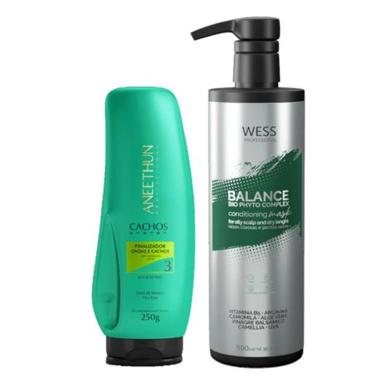 Imagem de Aneethun Final. e CachosSystem250g+Wess Balance Cond.500ml