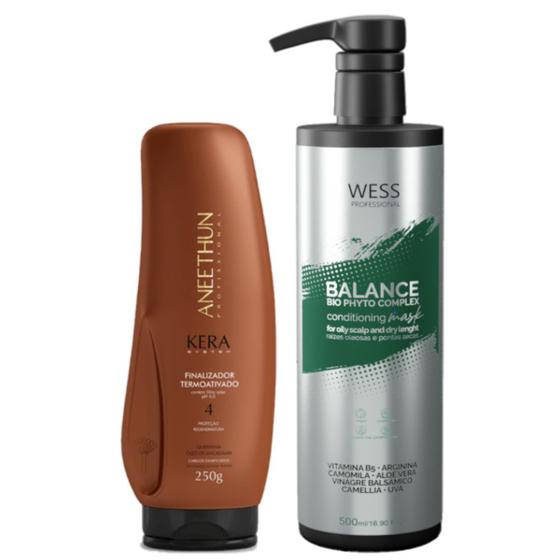Imagem de Aneethun Final. Kera System250g + Wess Balance Cond. 500ml