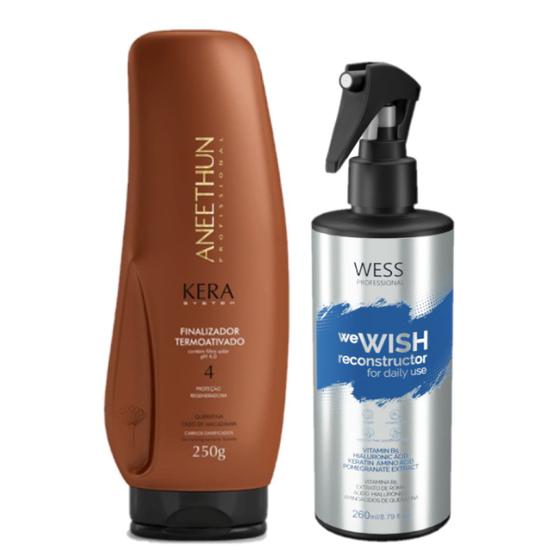 Imagem de Aneethun Finalizador Kera System250g+Wess We Wish 260ml