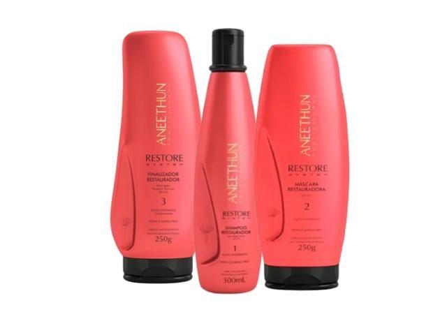 Imagem de Aneethun Kit Trio Restore System Mask (3 produtos)