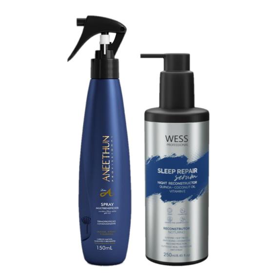 Imagem de Aneethun Linha A Spray Termo. 150ml+Wess Sleep Repair 250ml