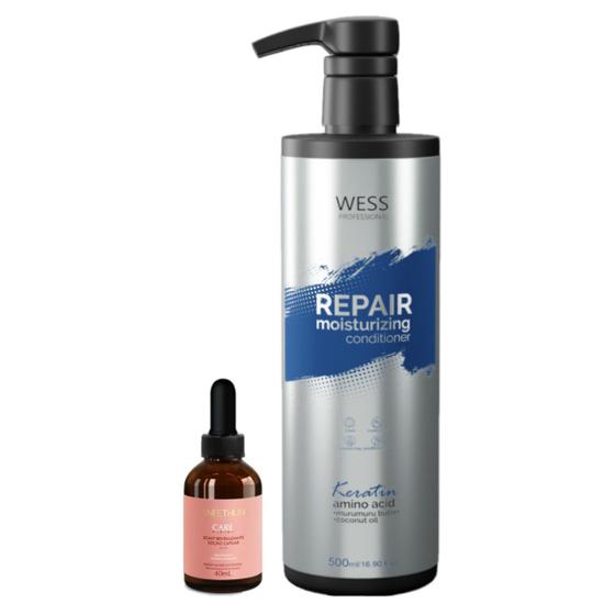 Imagem de Aneethun Loção Care System 40ml + Wess Cond. Repair 500ml