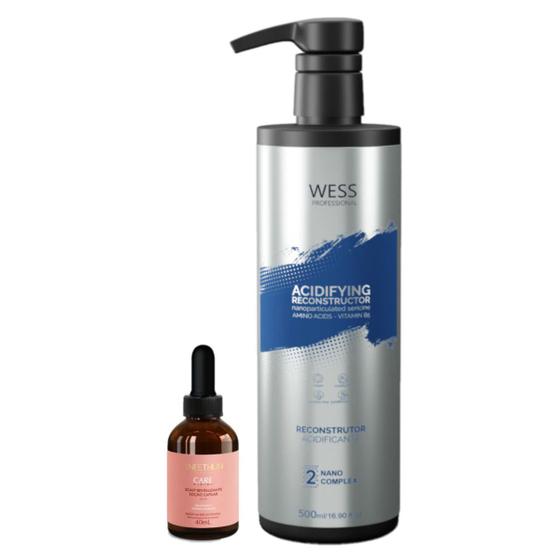 Imagem de Aneethun Loção Care System 40ml + Wess Nano Passo 2 -500ml
