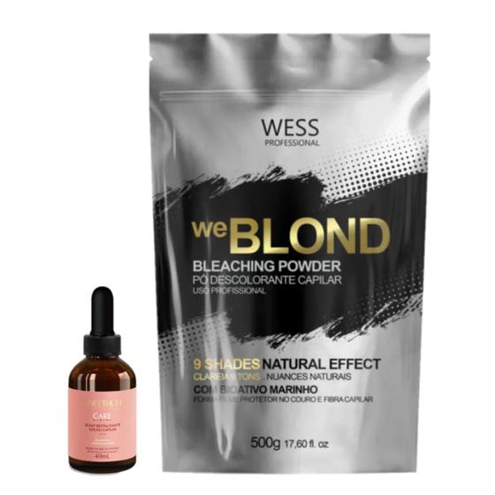 Imagem de Aneethun Loção Care System 40ml + Wess Pó Descolorante500g