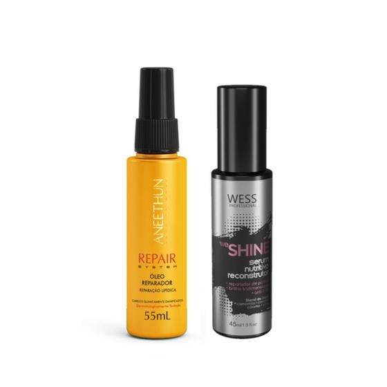 Imagem de Aneethun Óleo Rep. Repair System55ml+Wess We Shine 45ml