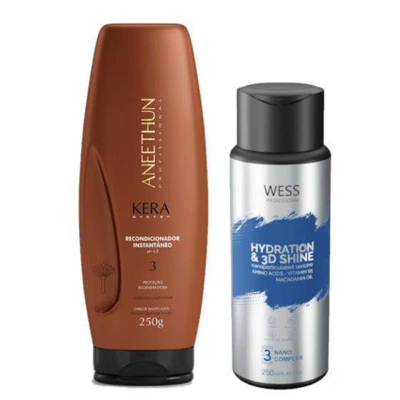 Imagem de Aneethun Recondi. Kera System250g + Wess Nano Passo 3 -250ml