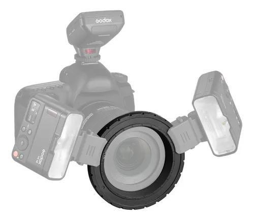 Imagem de Anel Adaptador Para Encaixe De Flash Macro Godox Mf12 Mfar