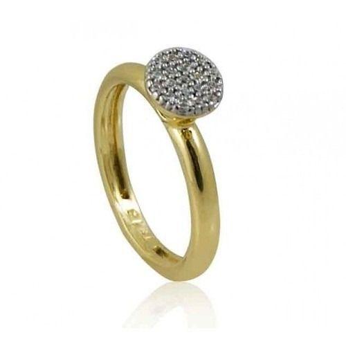 Imagem de Anel Chuveiro Em Ouro 18K Com Diamantes