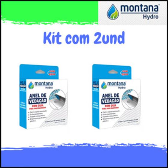 Imagem de Anel de Cera Vedação com Guia Azul kit com 2 unids  Montana Hydro