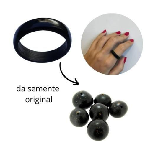 Imagem de Anel De Coco Tucum De Alta Qualidade