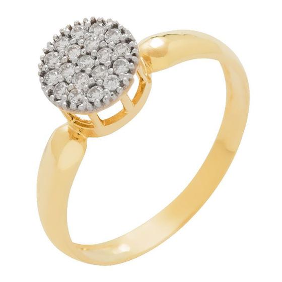 Imagem de Anel de Ouro 18k Chuveiro Feminino Doccia