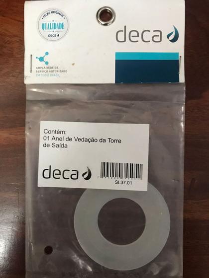 anel de vedação da torre de saída dois acionamentos caixa acoplada Deca Menor preço em anel de vedação da torre de saída dois acionamentos caixa acoplada Deca