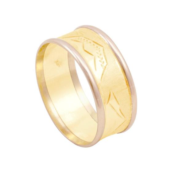 Imagem de Anel em Ouro 18K Escrava 8MM - AU12645