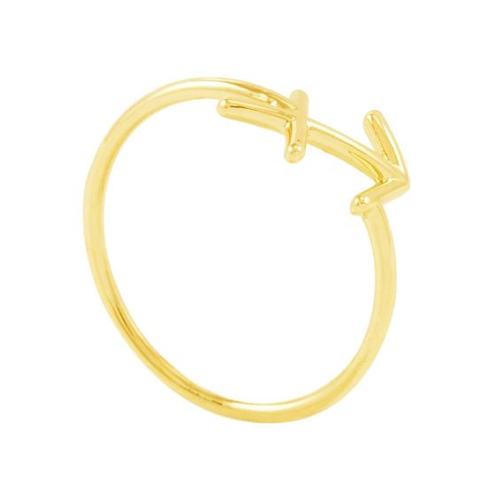 Anel em Ouro 18K Signo Sagitário - AU5202 Menor preço em Anel em Ouro 18K Signo Sagitário - AU5202