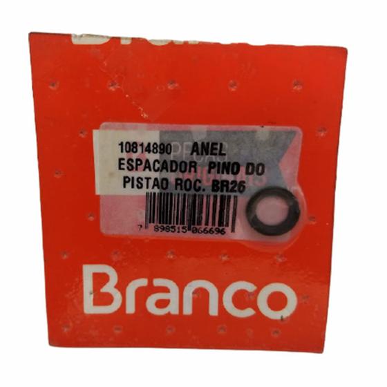 Imagem de Anel Espacador Pino Pistão Para Roçadeira BR26 BMT26 Branco 10814890