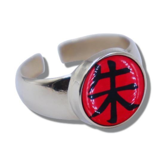 Anel Itachi - Naruto Shippuden - Akatsuki - Ajustável - Amageek - Anel ...