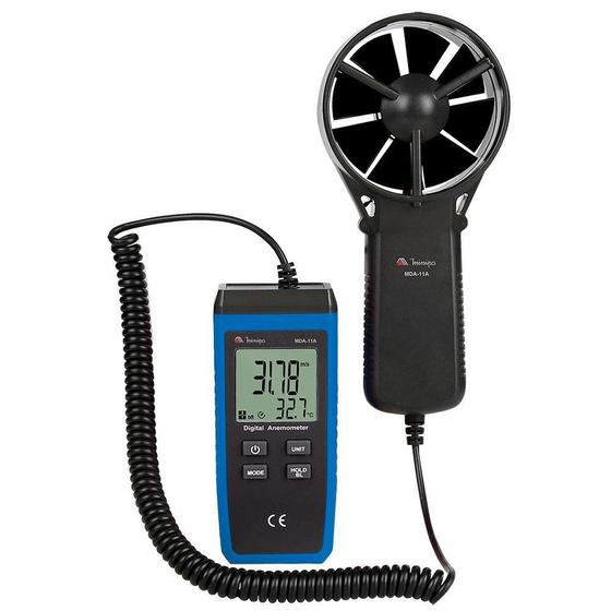 Imagem de Anemômetro Digital com Display Duplo 