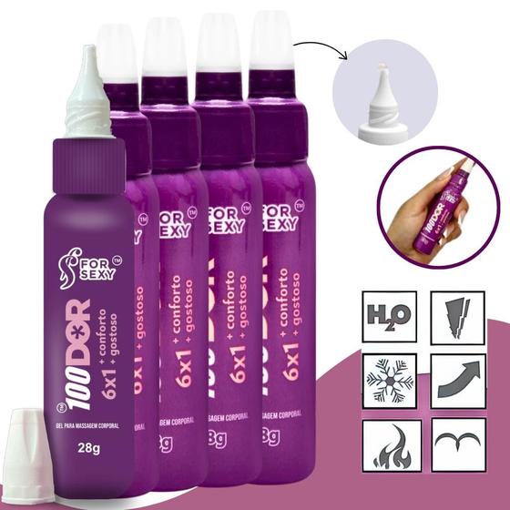 Anestésico Anal 100DOR Gel Excitante E Lubrificante 28G For Sex Shop Produtos Adultos - For Sexy Imagem de Anestésico Anal 100DOR Gel Excitante E Lubrificante 28G For Sex Shop Produtos Adultos