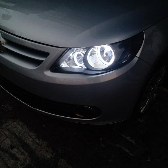 Imagem de Angel Eyes Led Drl P  Vw Voyage Saveiro Gol G5