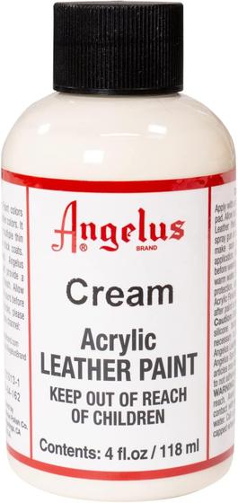 Imagem de Angelus tinta acrílica para couro 118 ml creme