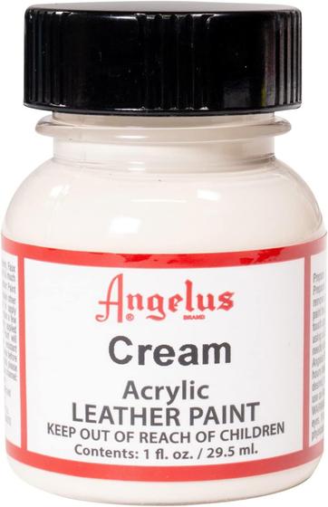 Imagem de Angelus Tinta acrílica para couro  29,5 ml creme