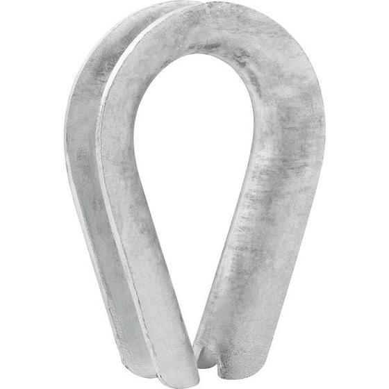 Anilha para cabo de aço 5/8" pesado galvanizada - Vonder Plus Menor preço em Anilha para cabo de aço 5/8" pesado galvanizada - Vonder Plus