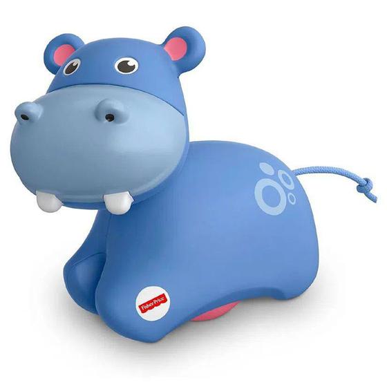 Imagem de Animais com rodas rolinho do hipopótamo - fisher price frr62 - Mattel