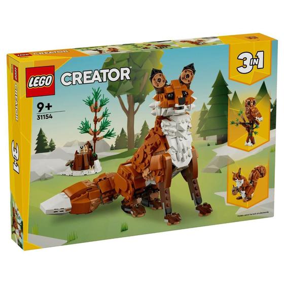 Imagem de Animais da Floresta: Raposa Vermelha Lego Creator 3 em 1