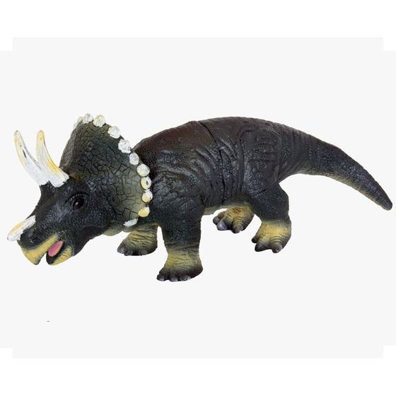 Imagem de Animais de Vinil Dinossauros DB Play Triceratops 36cm