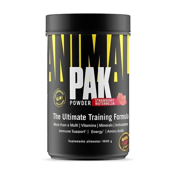 Imagem de Animal Pak Powder Strawberry Watermelon 600g - Universal