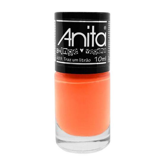 Imagem de Anita esmalte 10ml cremoso traz um litrao - coleção cringe