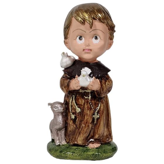 Imagem de Anjo Santo Baby São Francisco De Assis Padroeiro Dos Animais 