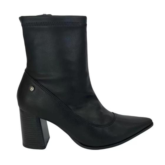 Imagem de Ankle Boot  Ramarim- Bota em napa strech plus