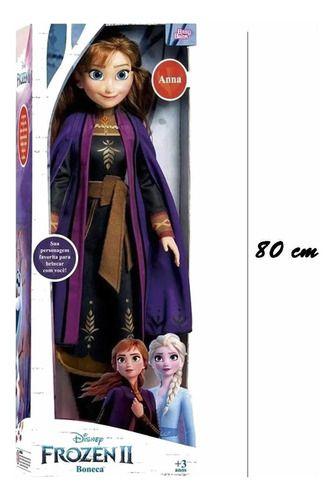 Imagem de Anna Boneca Filme Frozen 2 Princesa 80 Cm Disney - Rosita