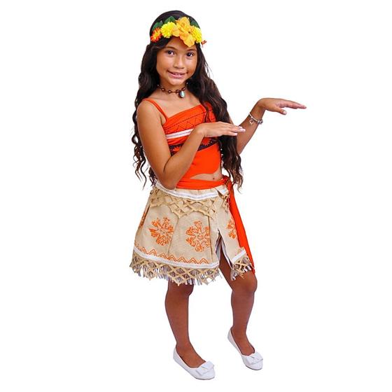 Imagem de antasia Infantil Princesa Moana - Aventura e Encanto para Crianças de 2 a 12 Anos!