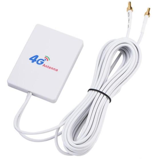 Antena De Alto Ganho Para Modem Usb 3g/4g Lte cabo 2mt Menor preço em Antena De Alto Ganho Para Modem Usb 3g/4g Lte cabo 2mt