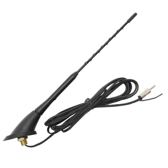 Imagem de Antena de Carro Amplificada Chevrolet teto dianteiro Meriva 2002 a 2012 Plug DIN