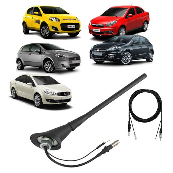 Antena de Teto + Extensão RAW Original Fiat Amplificada - Antico ...