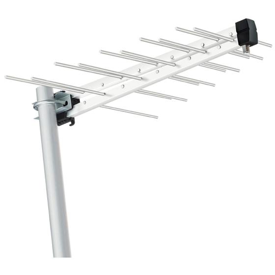 Imagem de Antena Digital Externa Log Para Tv Hdtv/uhf/4k 12dbi 20 Elementos Lu-20